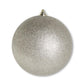 Champagne Glittered Round Ornament (Various Sizes)