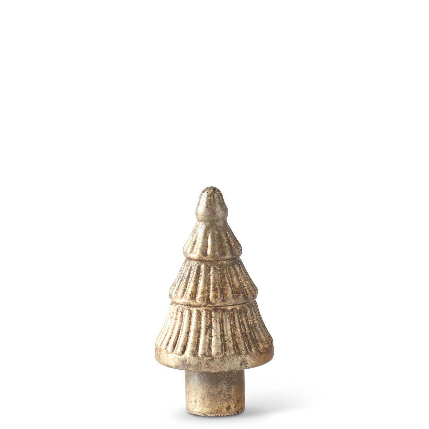 Rust Gold Mercury Glass Trees (Various Sizes)