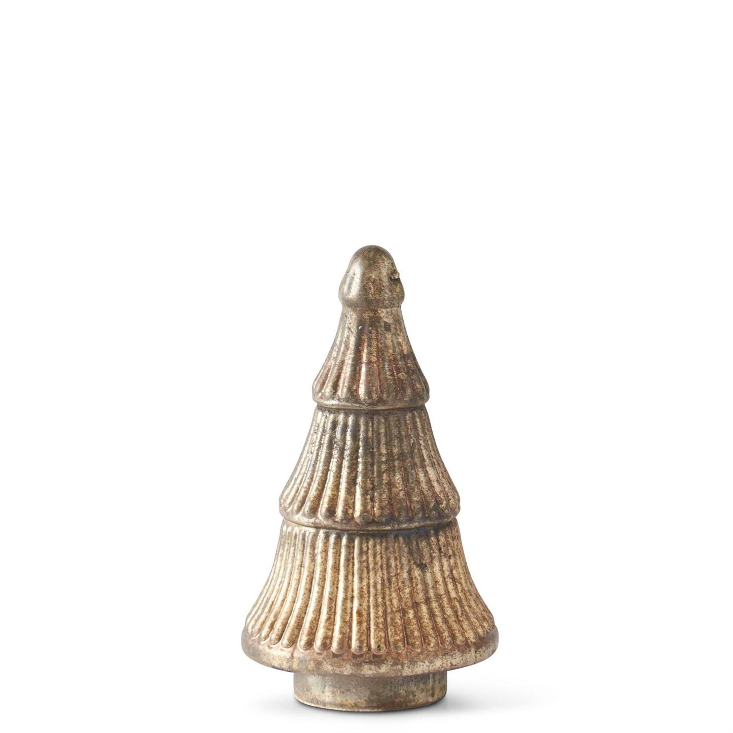Rust Gold Mercury Glass Trees (Various Sizes)