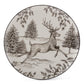 Toile Deer Plate