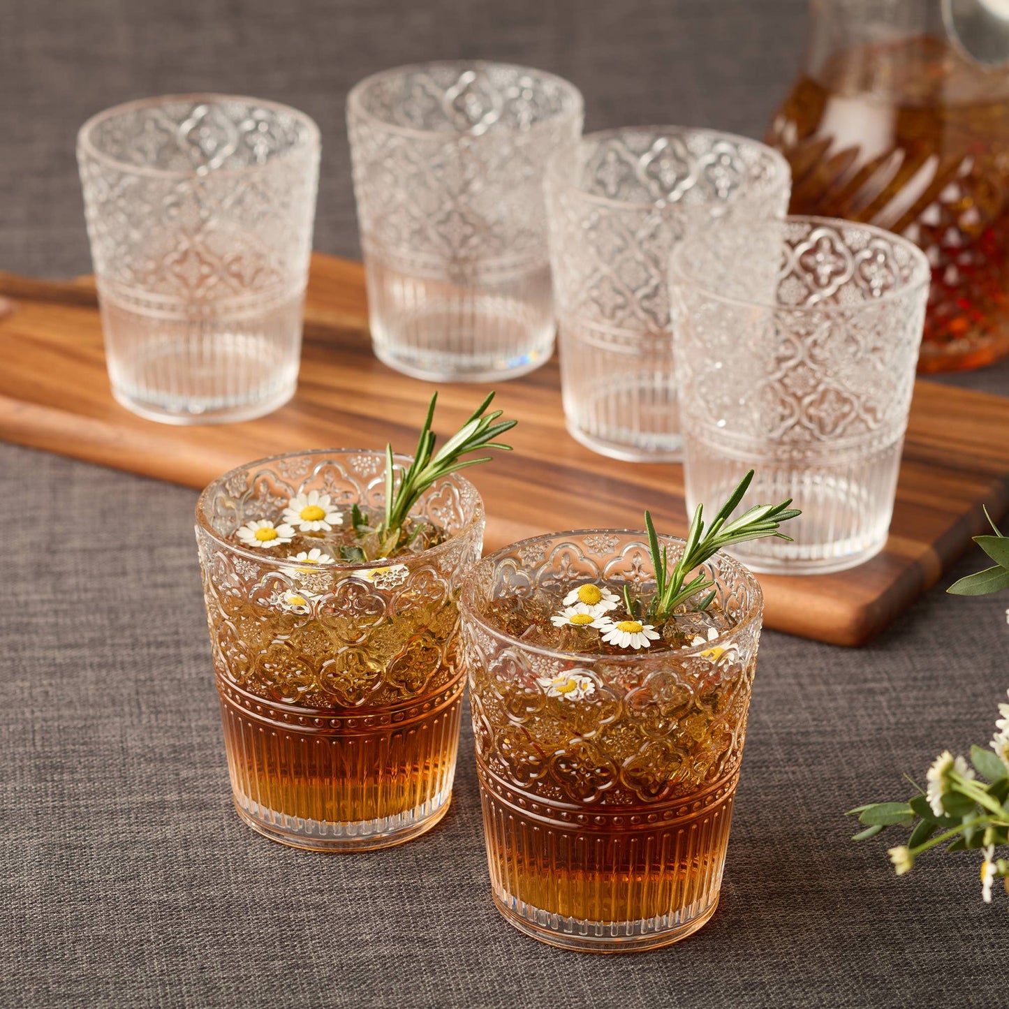 Victoria Clear Acrylic Glass