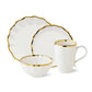 Regency Gold & White Cereal Bowl