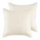 Cream Muslin Euro Sham (Set of 2)
