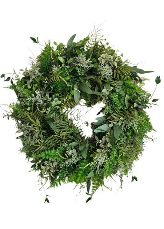28" Greenery Wreath