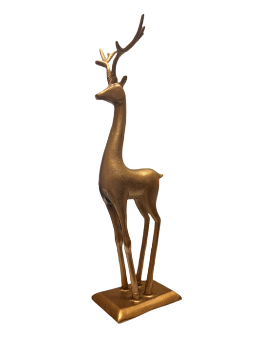 Gold Aluminum Deer (Various Sizes)