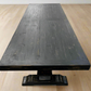 Elliot 10’ Solid Elm Dining Table (Black)