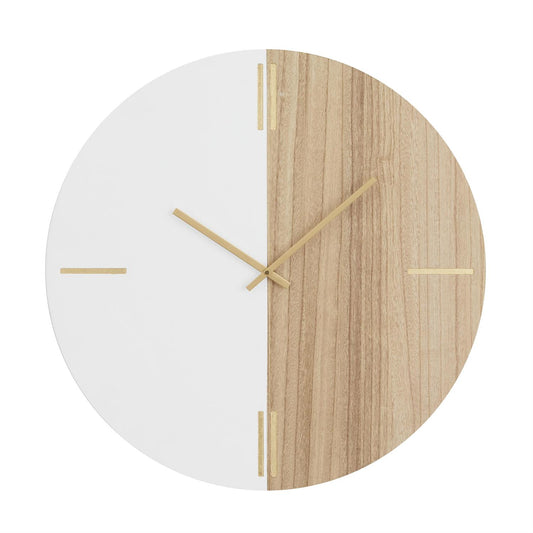 The Midline Marble Wood Clock