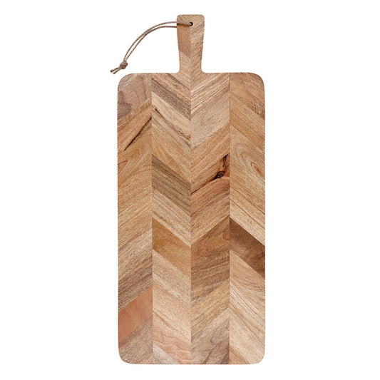 Herringbone Charcuterie/Cutting Acacia Board