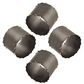 Dot Rim Napkin Ring, Graphite