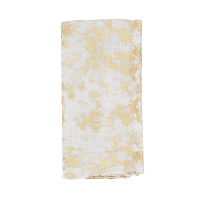 Gold Foil Print Napkin