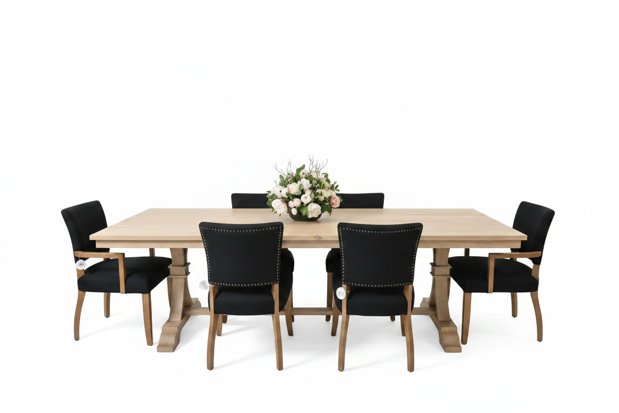 Callen Solid Mango Wood Dining Table