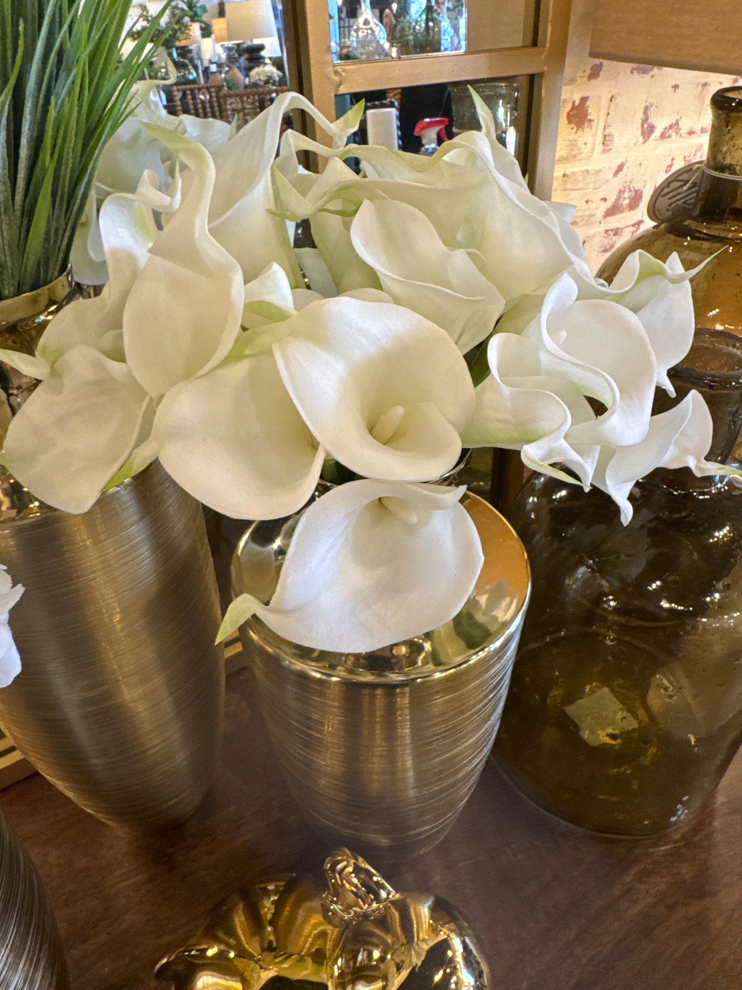 14" Calla Lily Bundle, Fresh Touch Cream