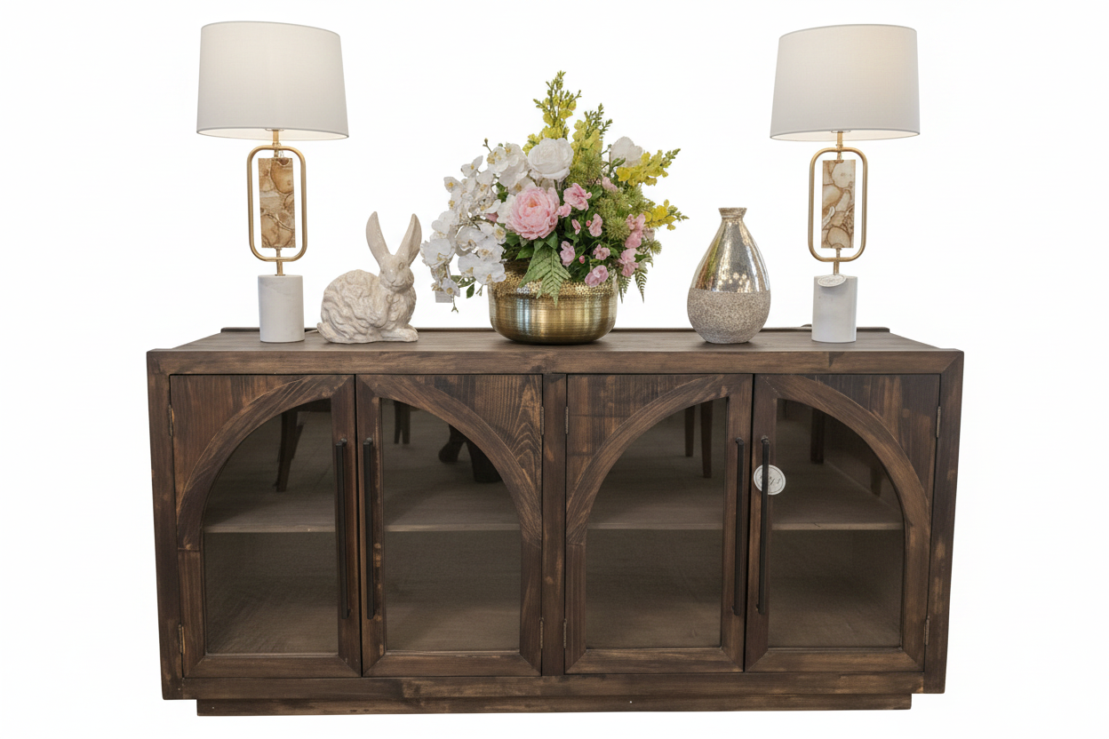 Asher Cathedral Console Natural