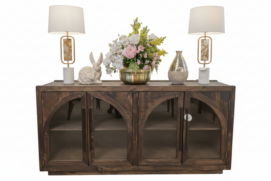 Asher Cathedral Console Natural