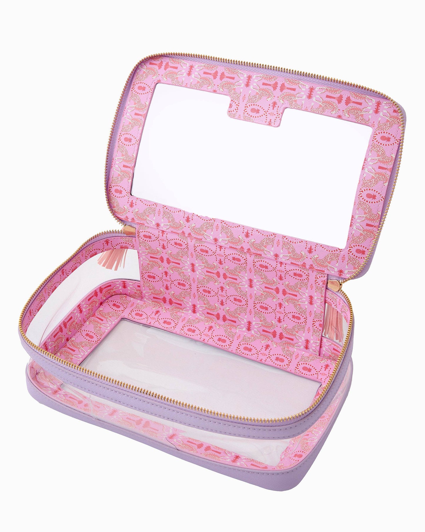 Lavender Mahjong Tile Storage Bag