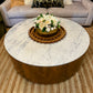 Josie Round Mango Wood Coffee Table