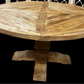 Hayley Round Elm Dining Table