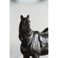 Black Polyresin Horse Accent