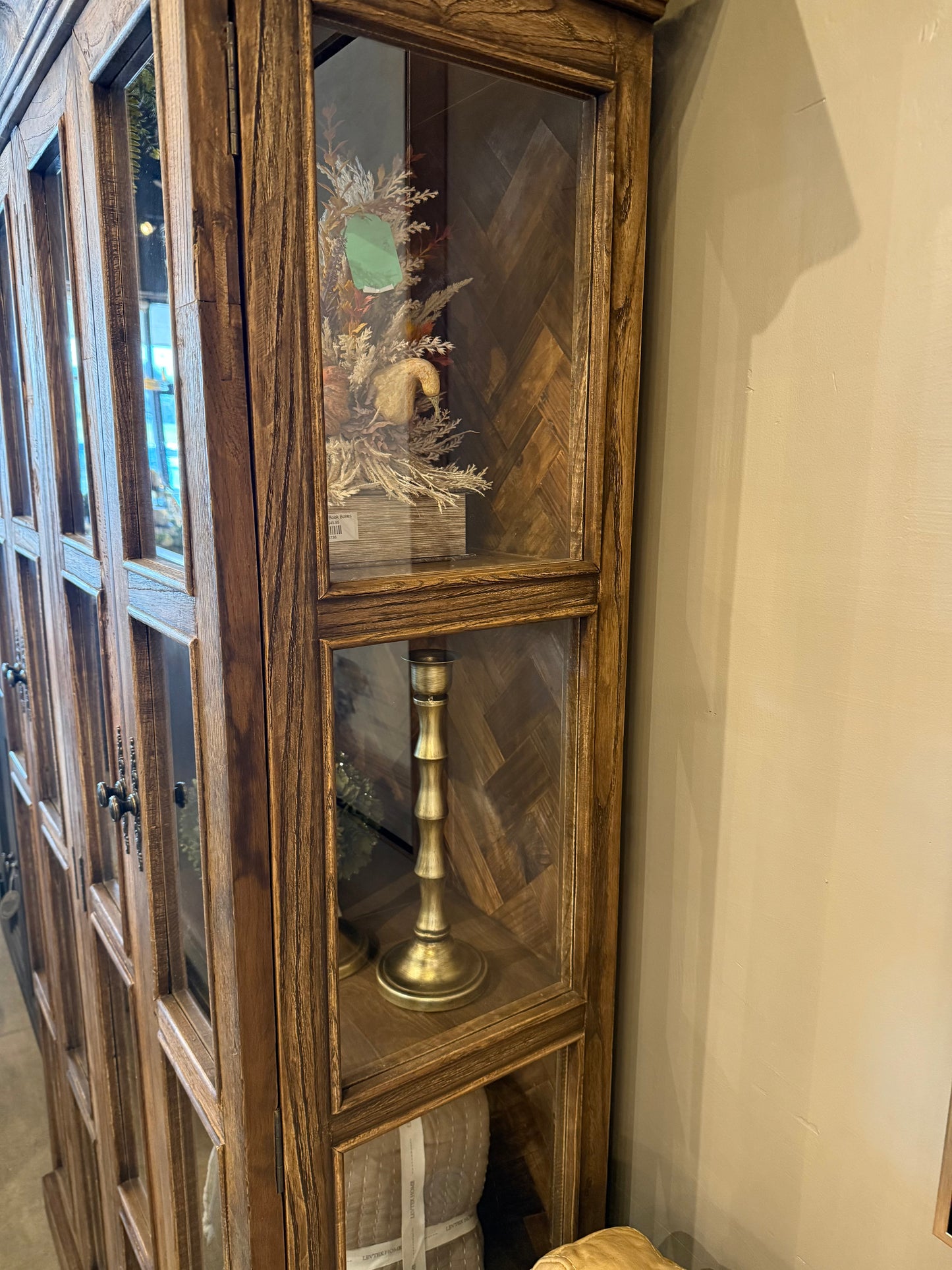 Gavin Display Cabinet, Natural