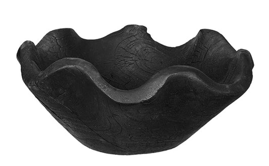 Black Teak Wood Bowl