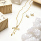 Treasure Box Bow Necklace, I Said a Little Prayer for You