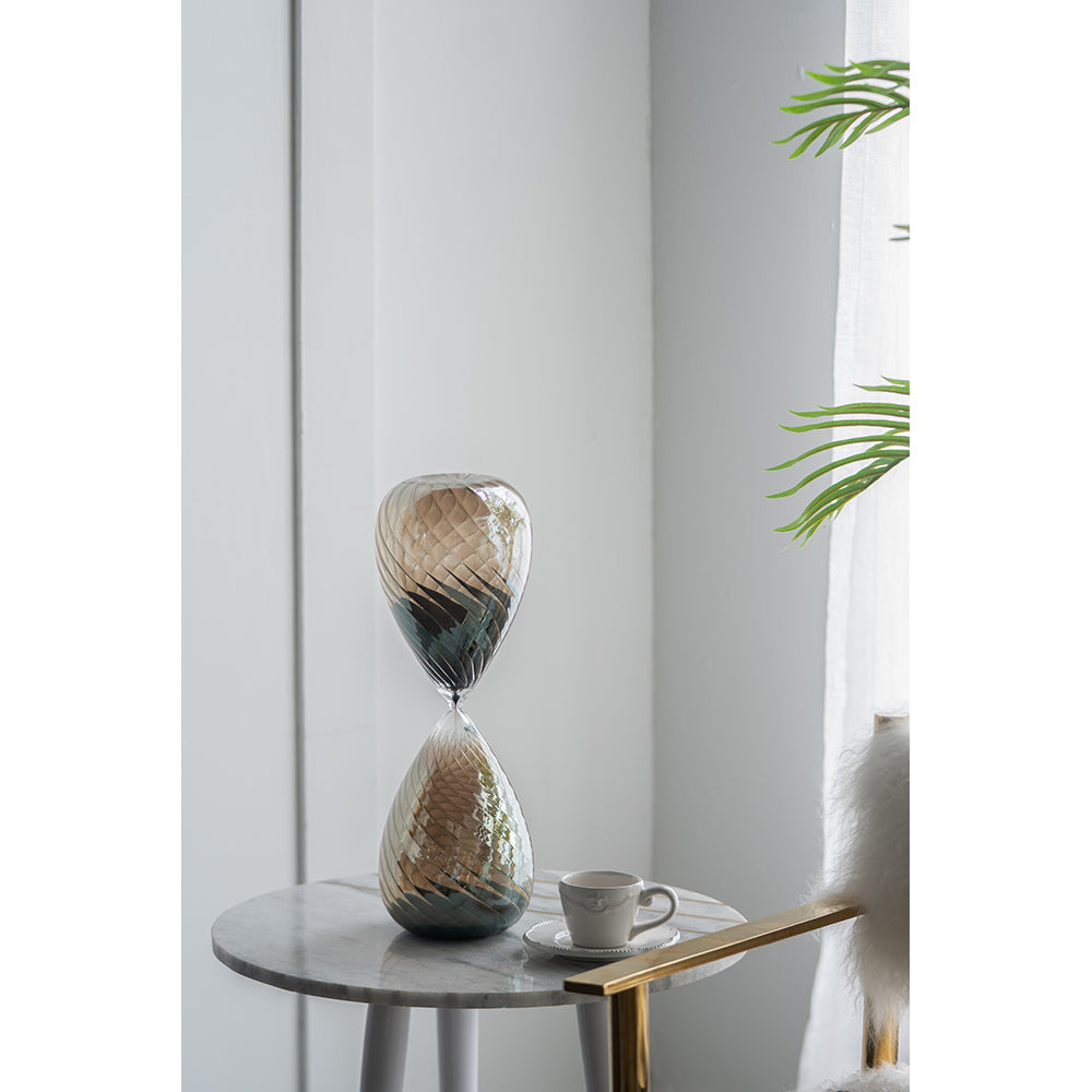 Grey Luster Hourglass