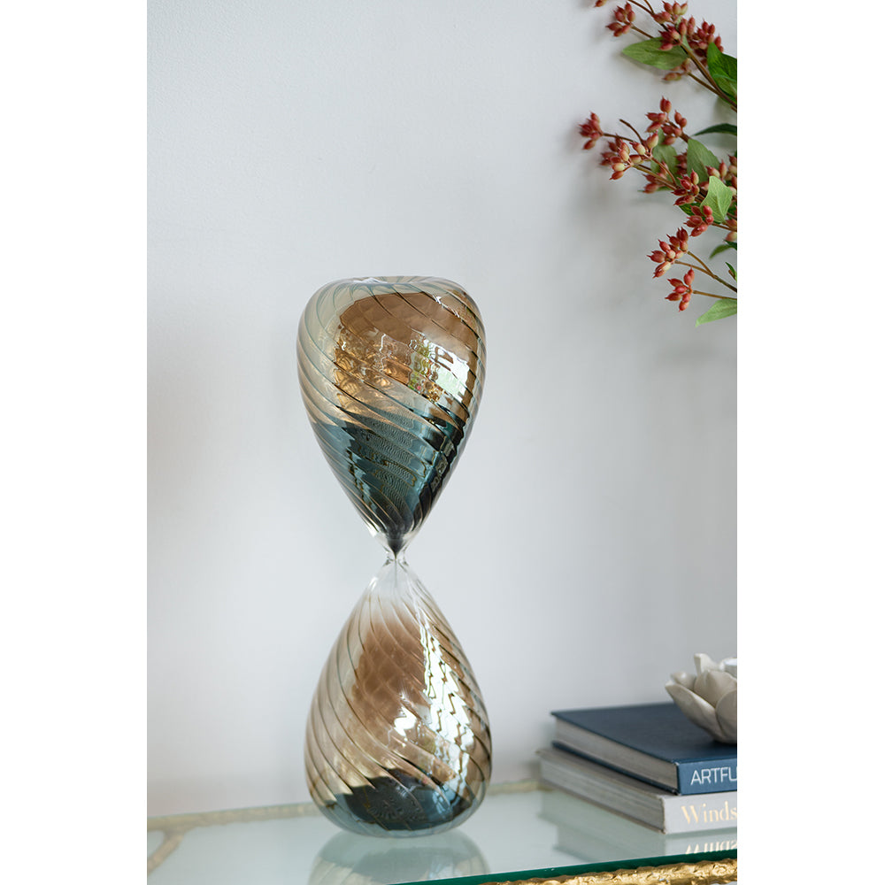 Grey Luster Hourglass