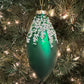 Emerald Green Ornaments, Matte (Various Styles)