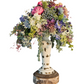 Sweeping Floral Topper