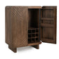 Holmes Bar Cabinet, Light Brown