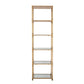 Six Tiered Mirrored Shelves