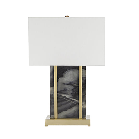 Midnight Marble Table Lamp