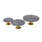 Black Marble Cake Stand (Various Sizes)