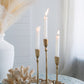 Gold Iron Candleholder Set