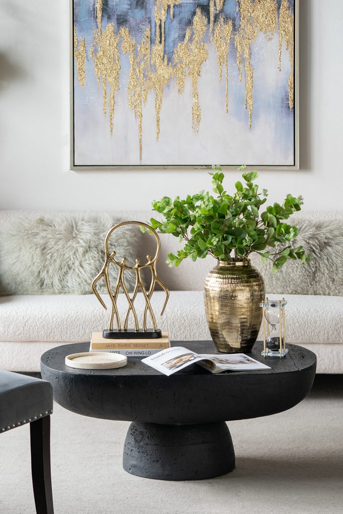 Luna Gold Vase