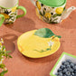 Citron Lemon Dessert Plate