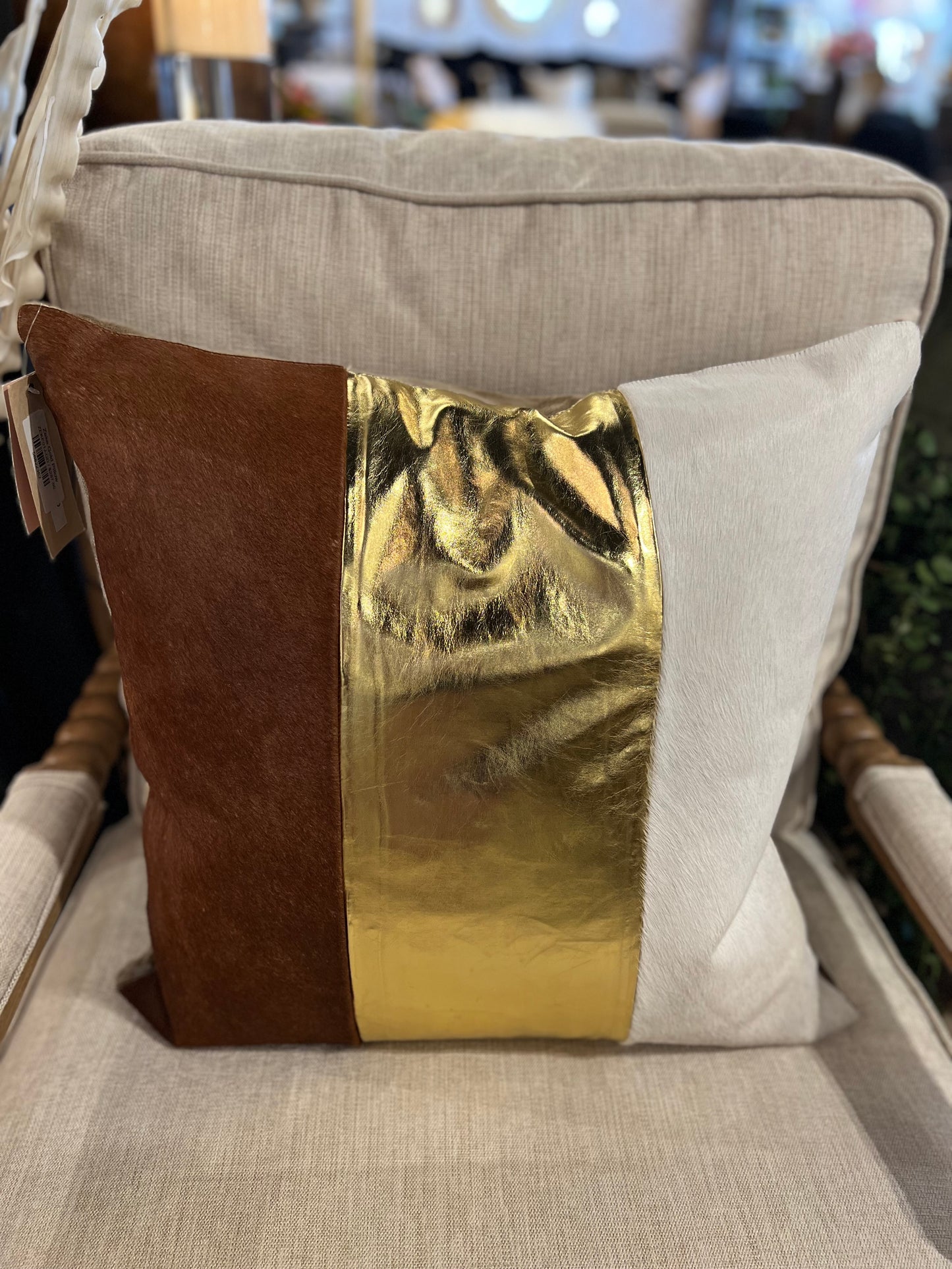 Zeke Gold Pillow