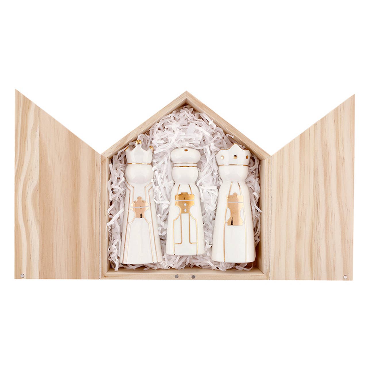 Three Kings Ceramic Figurines