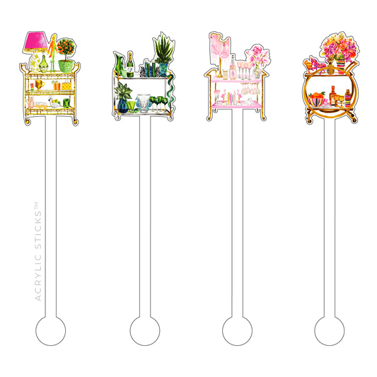 Bar Carts Stir Sticks