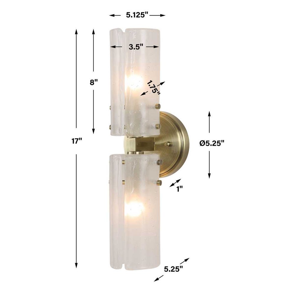 Mistie 2 Light Sconce