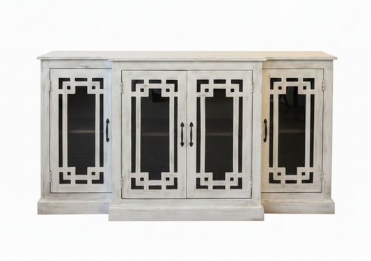 Aven White Mango Console