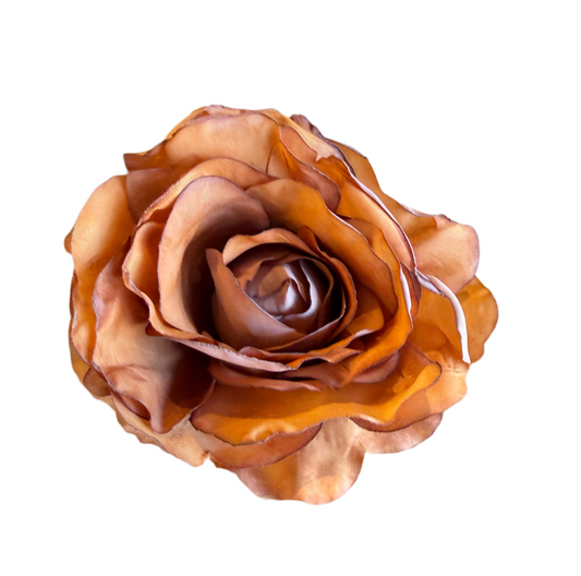 28" Rose Stem, Light Brown