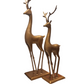 Gold Aluminum Deer (Various Sizes)