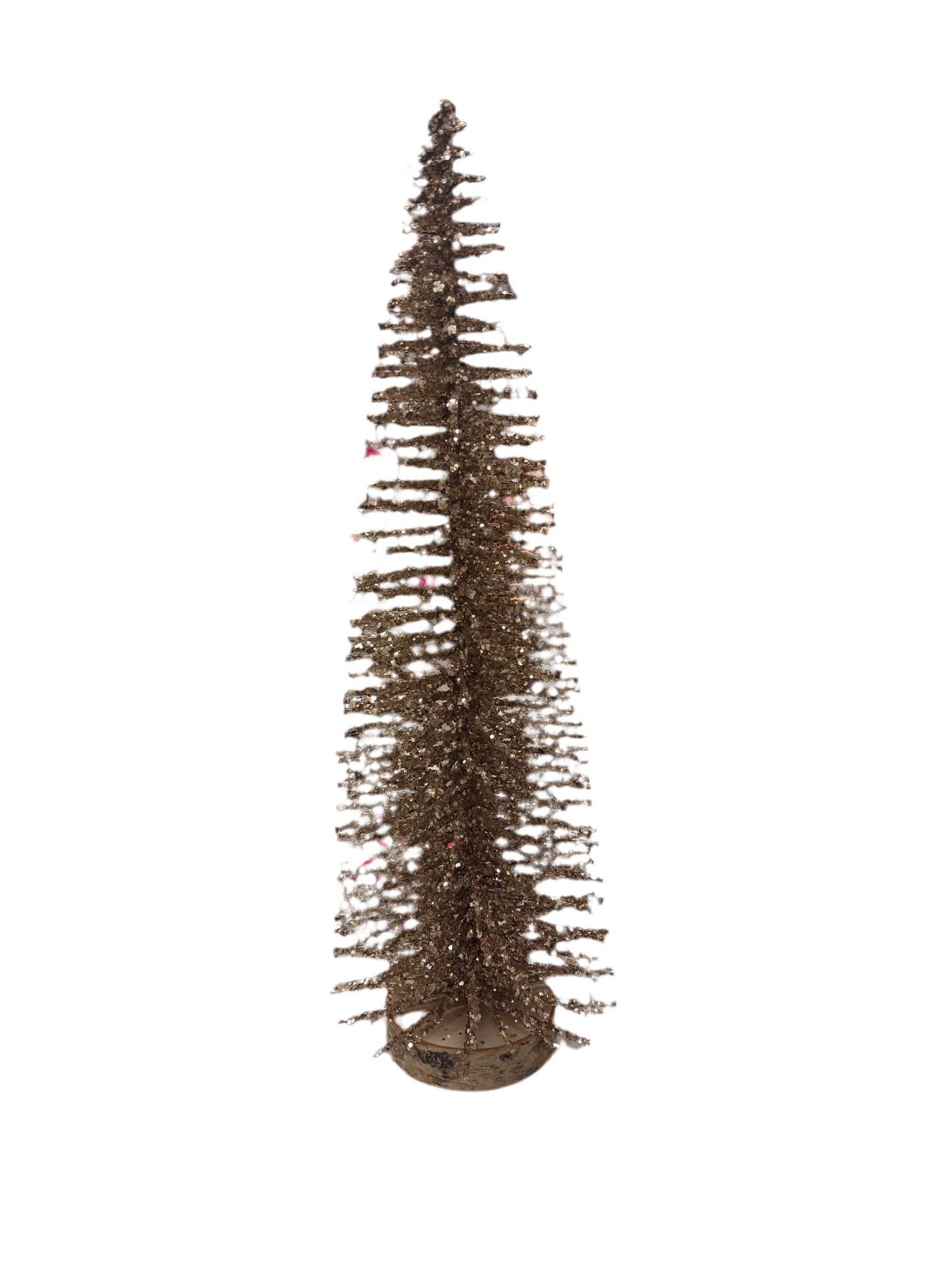 Champagne Wire/Glitter Tree, Various Sizes