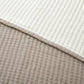Caden Cotton Muslin Throw, Taupe