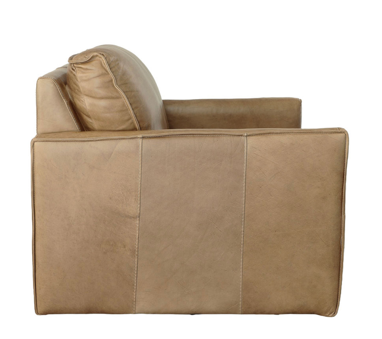 Bruno Brown Swivel Chair, Leather