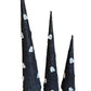 Beaded Black Ghost Tree, Various Sizes