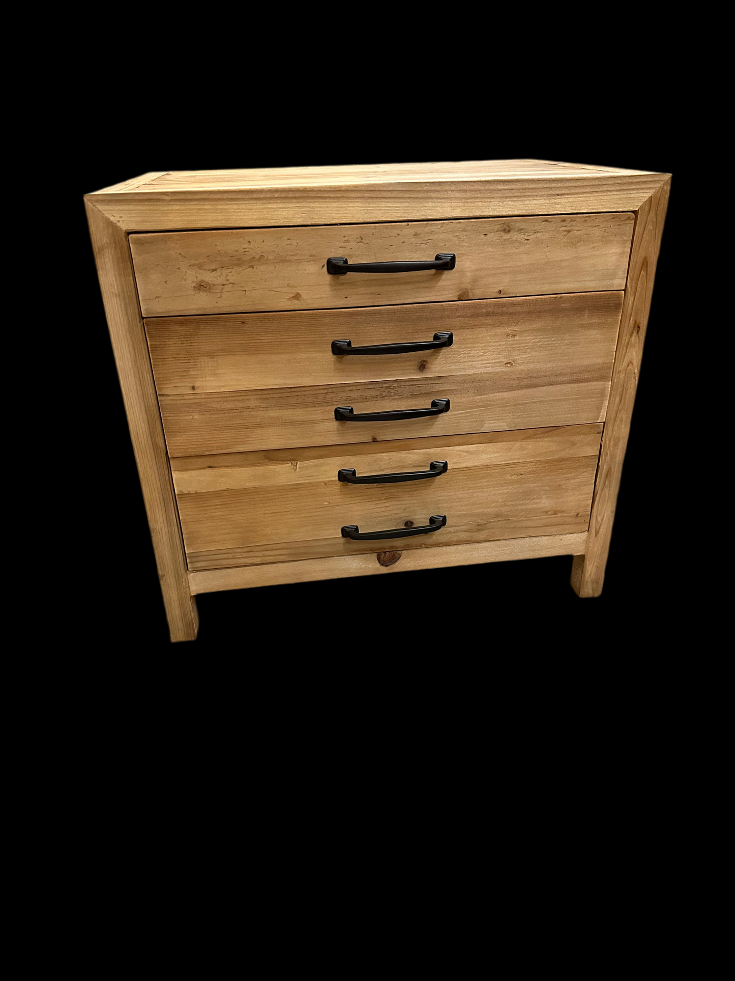 Charlie Solid Elm Nightstand (Natural)