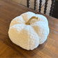 Plush White Pumpkin w/ Gold Stem