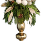 Gold Christmas Candle Topper